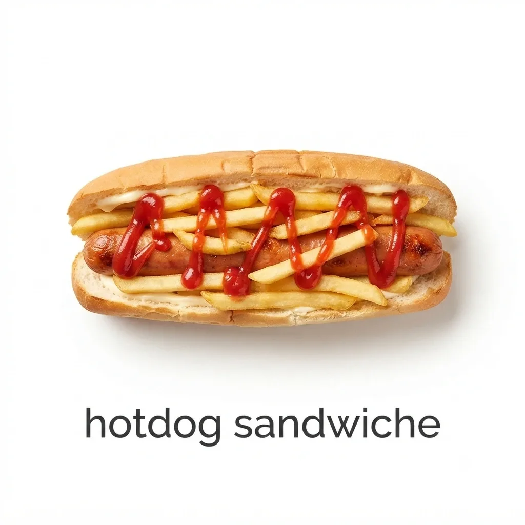 Hotdog sandwich