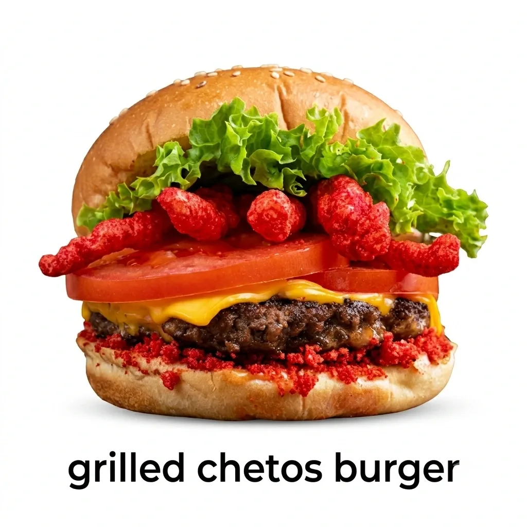 Grilled Cheetos Burger