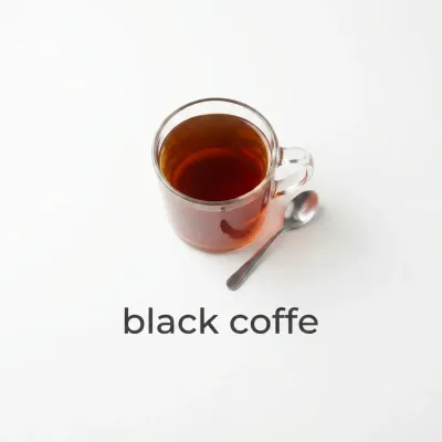 Black coffee