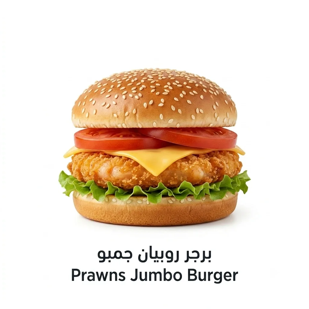 Prawns Jumbo Burger