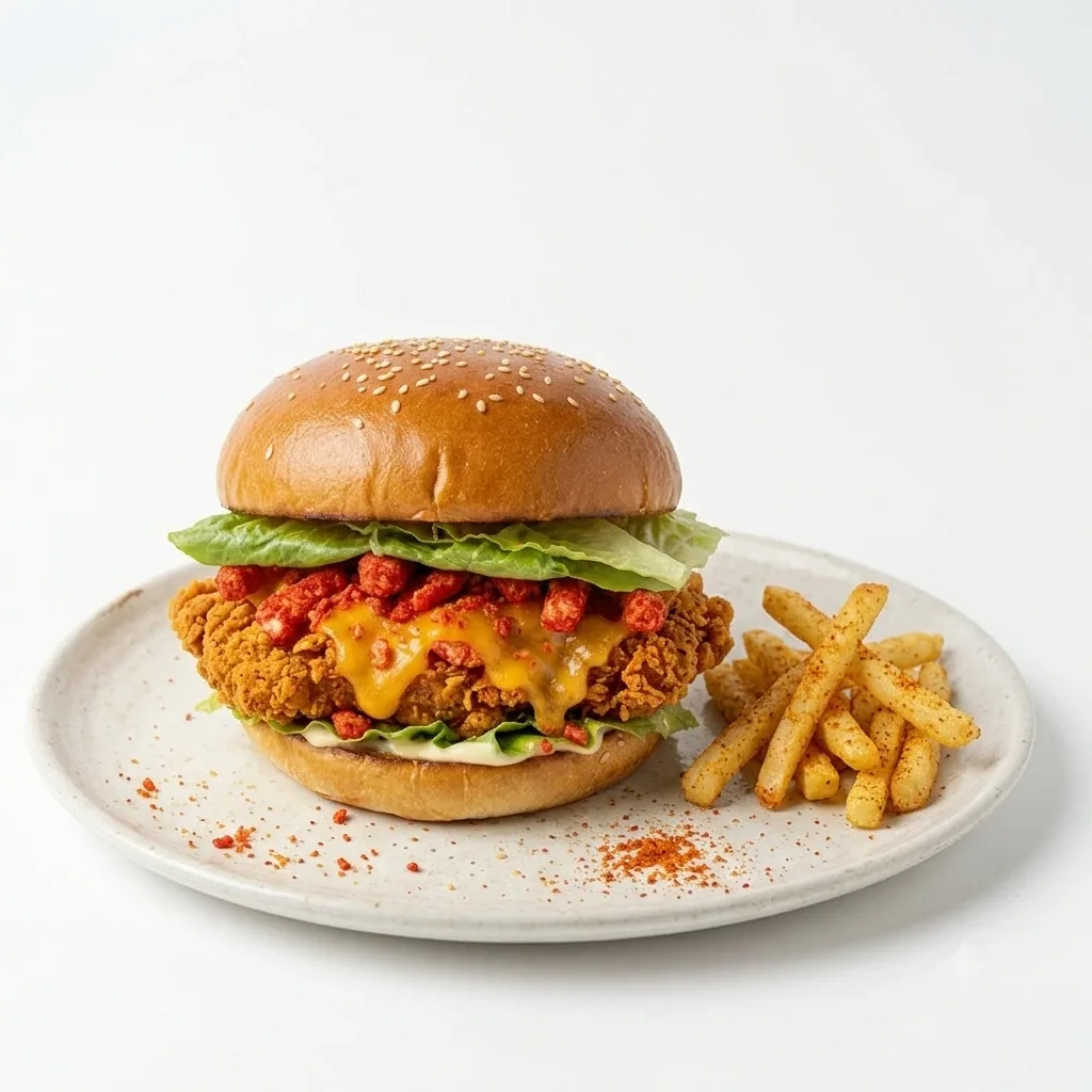 Zinger Cheetos Burger