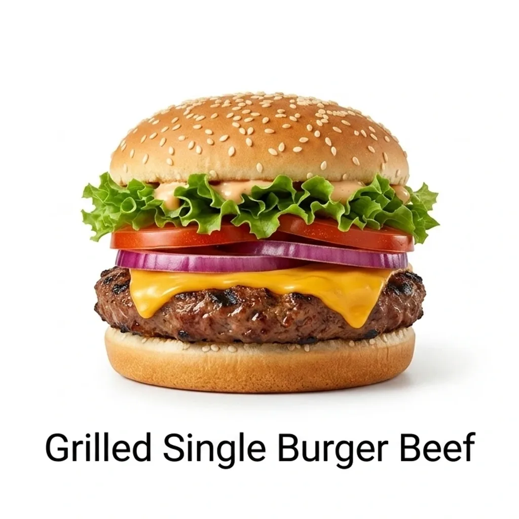 Grilled Beef Burger