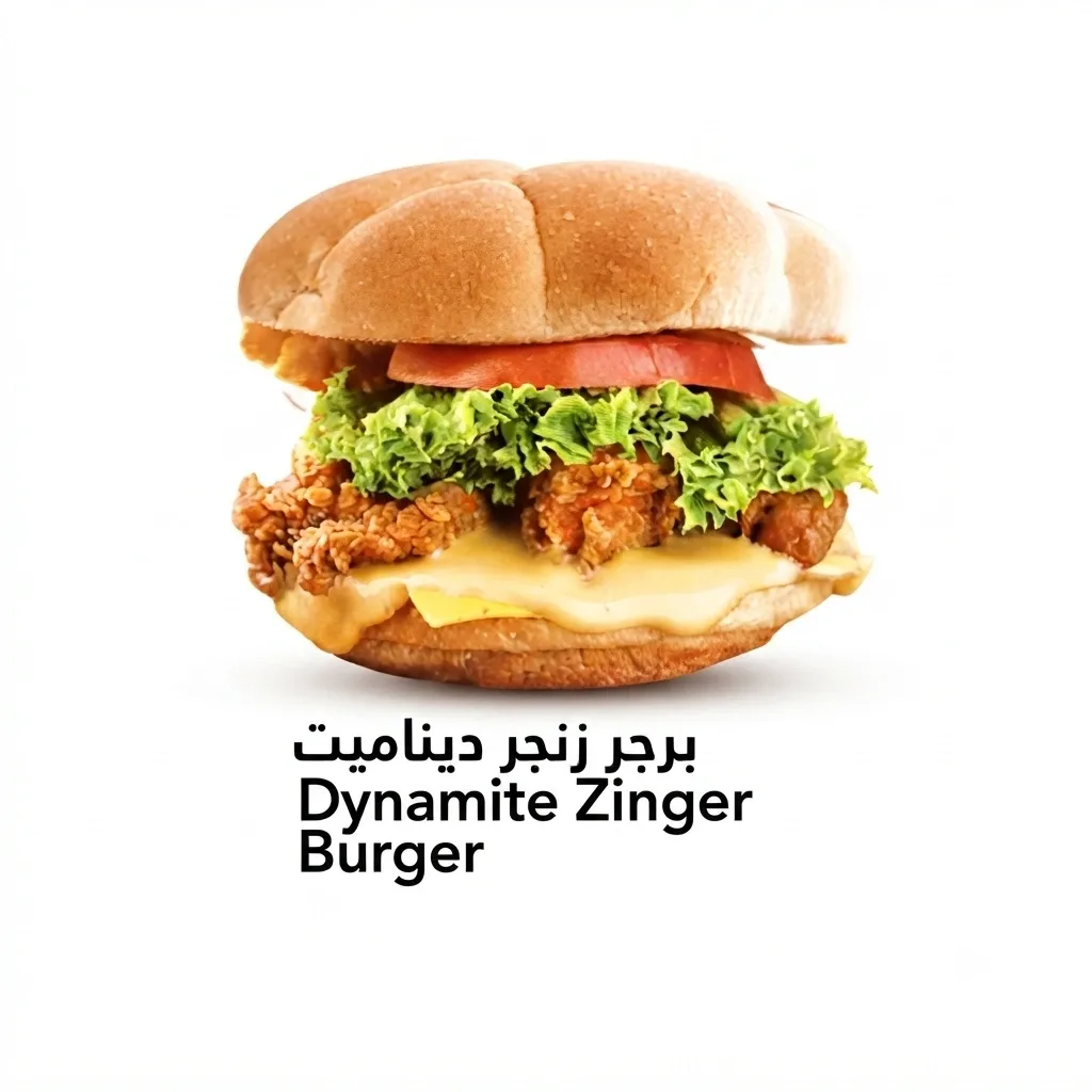 Dynamite Zinger Burger