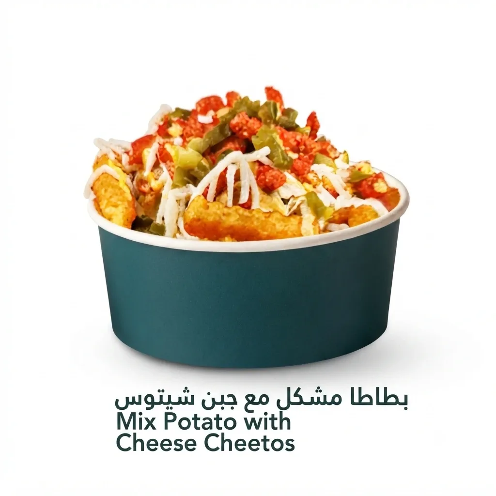 Mix Potato with Cheese Cheetos — Nejoum Nouf Cafeteria
